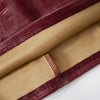 Luxury Leather Strapless Short Dress Womens Sleeveless Backless Sexy Crocodile Skin Pattern Party Dresses 2025 Evening Red Brown