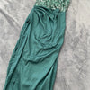 Sequin Dress for Women Sleeveless Mid-length Evening Dress Elegant Chest Wrapping Summer Dress Casual Sexy Party Dresses Vestido