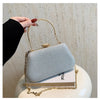 Luxury High Design Women Evening Bag Brand Party Banquet Glitter Bag for Ladies Wedding Clutch Handbag Shoulder Bag Chain Bolsas