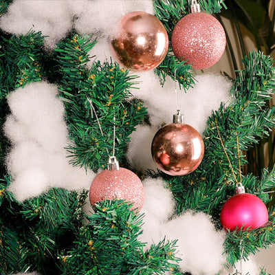 Fluffy Artificial Fake Snow Christmas Fake Cotton Decoration Set for Snow Fight Indoor Scene Xmas Village Tree Decor Doll Filler