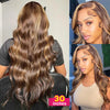 360 HD Lace Frontal Wigs 4/27 Highlight Wig Body Wave 13×6 13X4 Lace Front Wigs For Women Human Hair Loose Wave Virgin Brazilian