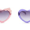 Girls Boys Love Heart Sunglasses Outdoor Sun Protection Children Lovely Flower Vintage Sun Glasses Classic Kids Eyewear UV400