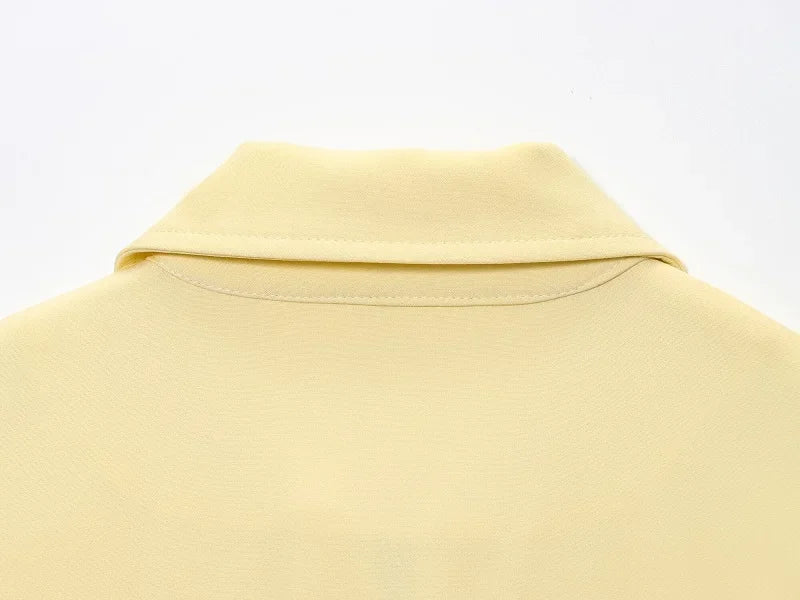 MUJER Women's Cropped Jacket Short Sleeve Varsity Jackets for Women Summer Zip up New in Coats and Jackets Holiday Outerwears