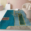 Carpet Modern Gray Minimalist Geometric Abstract Style Floor Mat Bedroom Bedside Rug Home Living Room Sofa Blanket Decoration