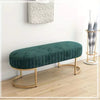 Ottomans Long Sofa Bench, Nordic Fabric Shoe Changing Bench, Home Doorway Corridor Fitting Room Chair