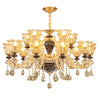 Chandelier Living Room Grand Luxury Crystal Lamp Dining Room Bedroom Decoration French Retro Chandelier Lighting Fixtures