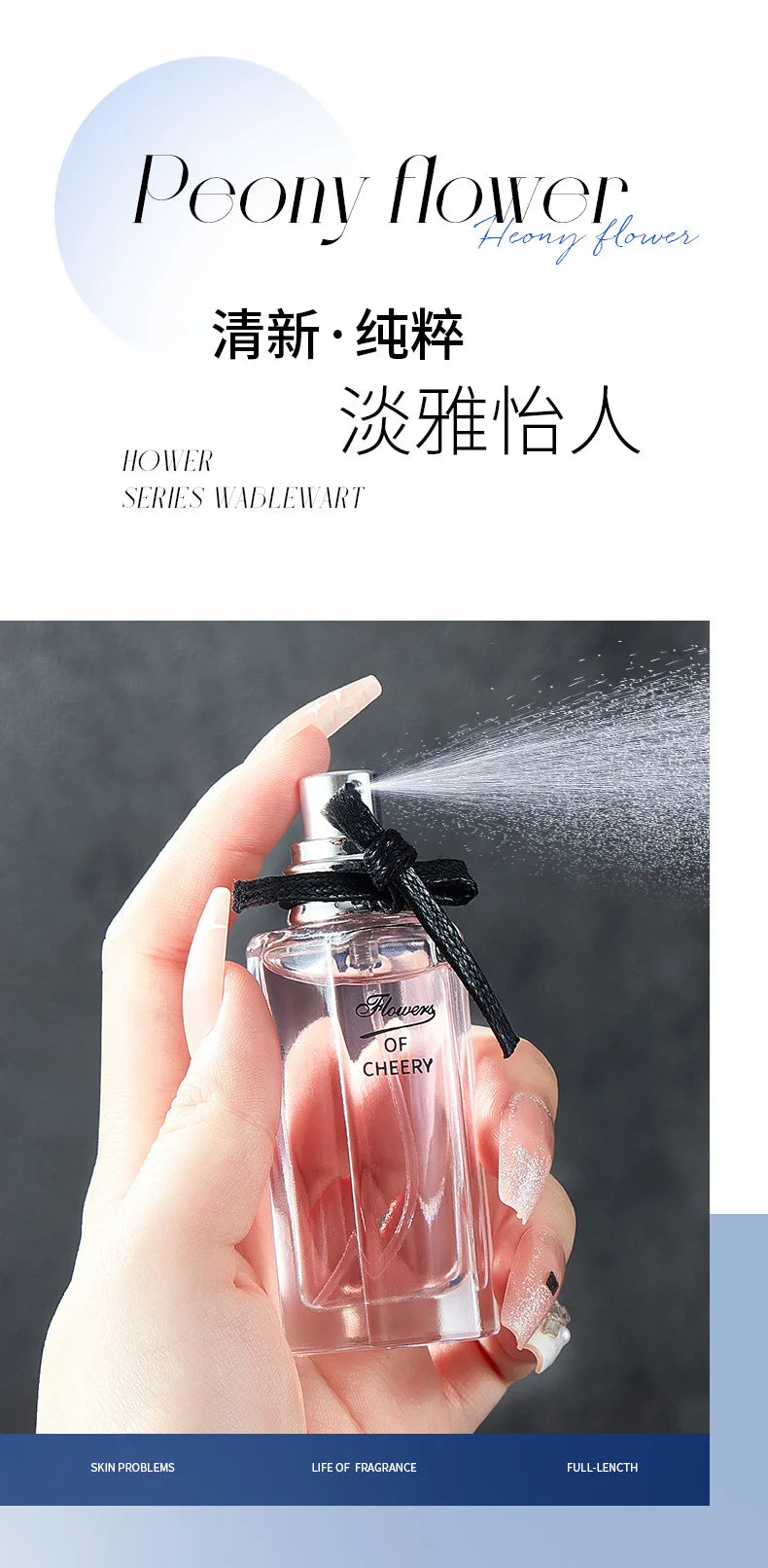 Original Women Perfume Gift Box Perfumes Set 4PCS*25ML Long Lasting Fresh Fragrance Eau De Toilette Gift For Women Men Pheromone