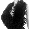 Joskaa 2025 Summer Women's Sexy Faux Fur Patchwork Halter Deep V Backless Skinny Playsuits Holiday Midnight Club Rompers S-XXL