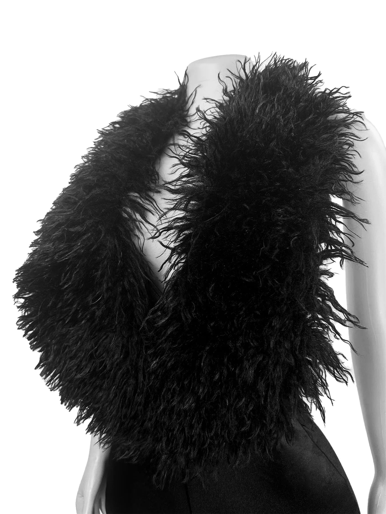 Joskaa 2025 Summer Women's Sexy Faux Fur Patchwork Halter Deep V Backless Skinny Playsuits Holiday Midnight Club Rompers S-XXL