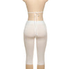 Nibber Sexy See Through Women 2 Piece Set Summer Trend Mesh Thin Whip Halter Tank Tops+Wide Waist Shorts Matching Street Outfits