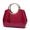 New European and American Fashion Foreign Trade Women'sShoulder Wedding Bag with Bright Surface Shoulder Handheld Bride Bag