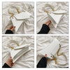 High quality Ladies Shoulder Bag Sense of luxury Chain Handbags Premium Leather Retro Women Bags Designer Lady Armpit Bag Clutch