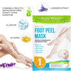 Foot Peel Mask, Exfoliating Peel Off Calluses Dead Skin Callus Remover Dry Cracked Feet, Baby Soft Smooth Touch Feet Skin
