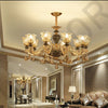 Chandelier Living Room Grand Luxury Crystal Lamp Dining Room Bedroom Decoration French Retro Chandelier Lighting Fixtures
