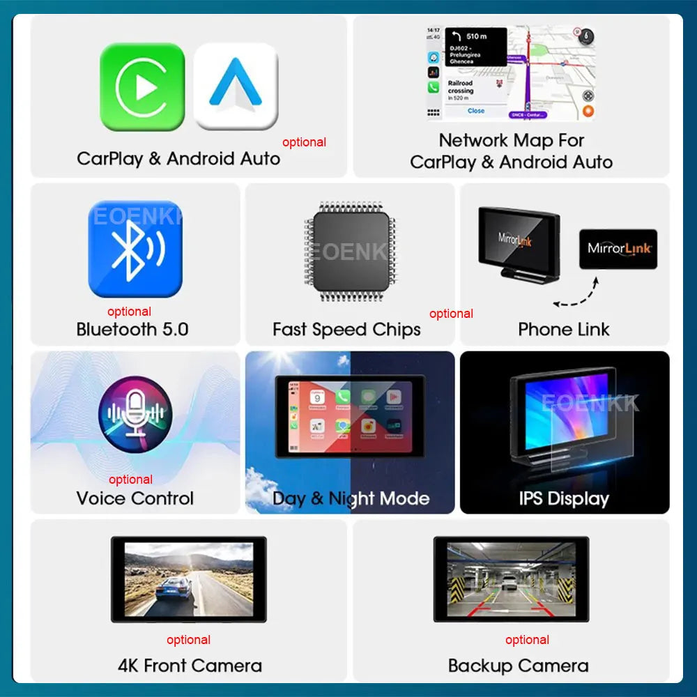 Android 14 Carplay Auto Car Radio GPS For Toyota Raize 1 2019 - 2023 For Daihatsu Rocky 2 2019 - 2021 RHD Stereo Player Video BT