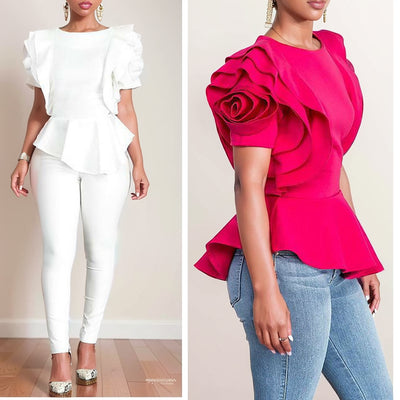 New Style Bandage Crop Top Girl Club Shirt Sexy Woman Blouse