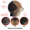 13x6 Yaki Straight Lace Front Wig Human Hair Fake Scalp Lace Wig Pre Plucked Remy Brazilian Lace Frontal Wig Glueless LUFFY