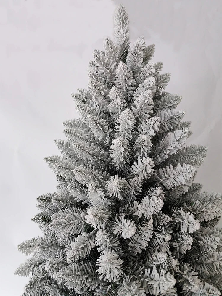 Artificial PVC Christmas Tree with Snow Pine Cones and LED Lights for  Christmas Home Decoration Christmas Tree
