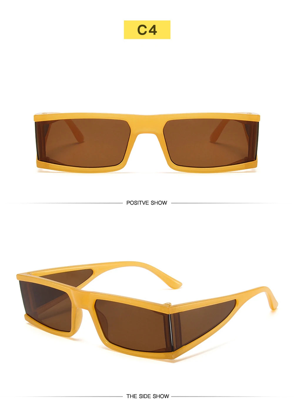 Retro Fashion Punk Square Sunglasses For Women Men Ins Popular Small Frame Silver Sun Glasses Trending Shades UV400 Ladies Eye