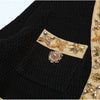 High Quality New Fashionable Elastic Knitted V-neck Luxurious Exquisite Nail Bead Piece Cardigan Slim Fit Short Skirt Women Set