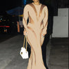 Weird Puss Mesh Patchwork Women Dress 2023 New Autumn Elegant Long Sleeve O-Neck Maxi Bodycon Skinny Stretch Clubwear Vestidos