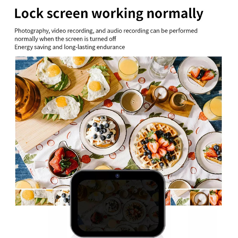 64GB D6 Digital Camera 4K HD Camera Recorder Music Player Touch Control Screen Vlogging Camera Night Vision 64MP Camcorder