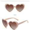 New Love Heart Shaped Polarized Sunglasses Women Fashion Cute Retro Vintage Gradient Sun Glasses UV400 Protection Unisex Eyewear