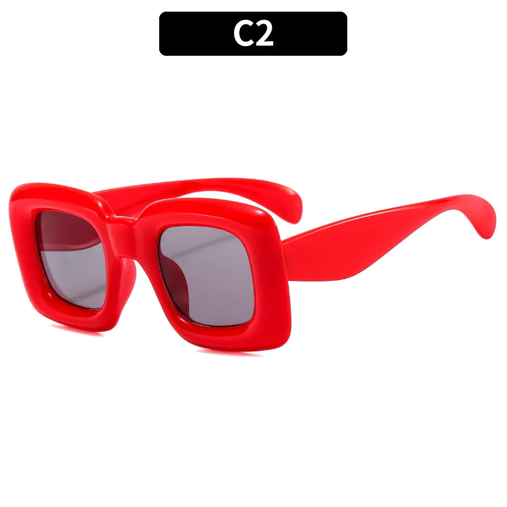 New Children's Fashion Square Sunglasses Cute Baby Protective Sun Glasses Boys And Girls UV Protection Eyewear UV400 Goggles