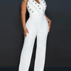 Sexy vintage rhinestone bodycon jumpsuit women 2025 summer Pants jumpsuits body birthday party club outfits bodysuit overalls HL
