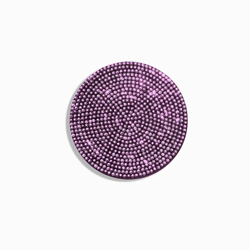 2Pcs Car Non Slip Water Cup Pad Diamond Car Coaster Water Cup Insert Coasters Pads Universal Car Cup Holder Interior Accessories