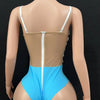 Multi colored triangle jumpsuit, party dress, birthday dress, bar party, dance party, dance team, gogo, women's bar, nightclub,