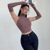 2025 New Spicy Girls Y2k Tops Oversleeve Sexy Turtleneck Tank Top for Women's Slim Fit Short tshirt Skinny Streetwear Crop Top