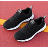 Women Casual Shoes Breathable Walking Mesh Lace Up Flat Shoes Sneakers Women Tenis Feminino Pink Black White