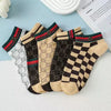 Men's Summer Socks Low-cut Absorbent Anti-odor Cotton Ankle Socks Pop-socks Moisture Absorbent Sweat-absorbent Short Tube