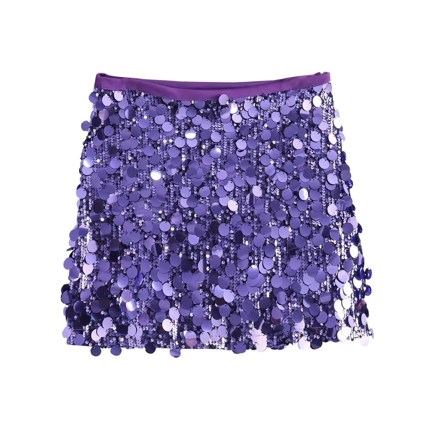 Party Club Stage Show Mini Skirts for Women Clothing Fashion Clothes Sexy Streetwear Dance Bling Sequined Hot Girls