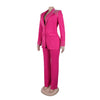 Customized 2 Piece Women Sets Plus Size Dashiki African New Arrival Matching Two Pieces Sets Blazer Coat Top Pants Suits Outfits
