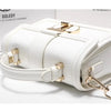 Luxury Designer Bags with High Quality Alligator Printing Leather and Delicate Metal Design Women's Portable Shoulder Bag