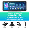 CAIXI 10.26" 4/8 Core Android 14 Wireless Carplay & Android Auto Car Radio   Multimedia Player Autoraido GPS Navigation Rearview