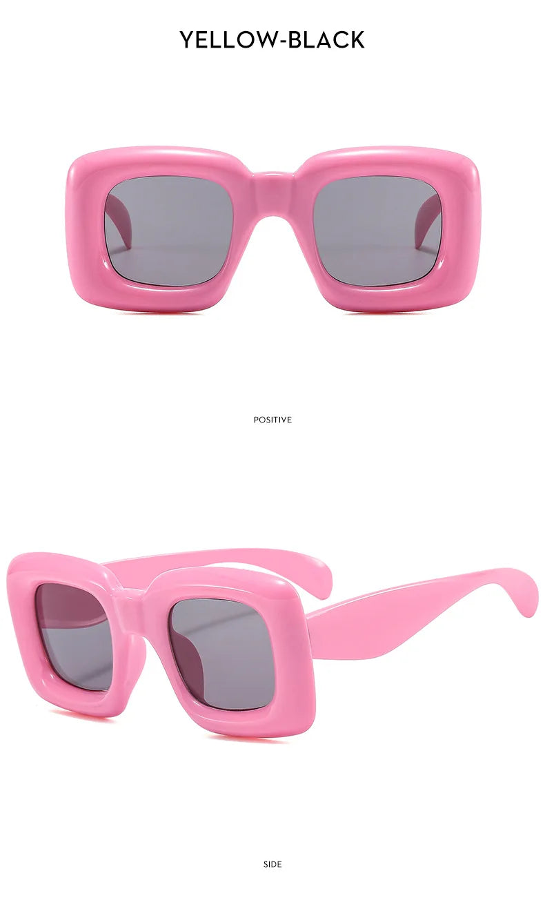 New Children's Fashion Square Sunglasses Cute Baby Protective Sun Glasses Boys And Girls UV Protection Eyewear UV400 Goggles