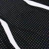 Tossy Glitter Hollow Out See-Through Maxi Dress Female Sexy Lace-Up Club High Waist Patchwork Sparkle Bandage Women Long Dress