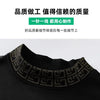 Fashion Hip Hop Half High Collar Sweatshirts Luxury Printing Fashion Versatile Pullover Hoodie Social Nightclub Men Clothing