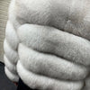 2025 MAOMAOKONG Natural Real Fox Fur Coat Women Winter Long Sleeve Luxury Raccoon Fur Jackets Thick Top Female Furry Coat Vest