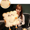 1pc Simulation Bread Toast Cushion Stuffed Memory Foam Pillow Sofa Chair Decor Seat Cushion Cute Student Chair Pad