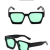White glasses, women's and men's sunglasses, summer sunshade, windproof, and color changing glasses