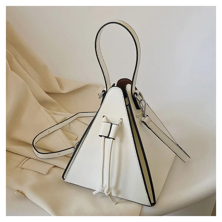 Fashion Ladies Shoulder Bags Handbag Sense of luxury Women Bags High quality Leather Crossbody Bag Designer Female Triangle Bags