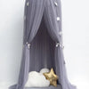 Mosquito Net Hanging Tent Star Decoration Baby Bed Crib Canopy Tulle Curtains for Bedroom Play House Tent for Children Kids Room