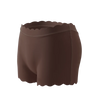 Women's Panties Seamless Sports Wavy Edge Silk Satin Boxers Underwear Female Lovely Briefs Cozy Lingerie Intimate Underpants