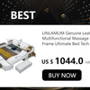 Premium Italian Genuine Leather Sectional Sofa Sets Couch Sofas with USB and Bluetooth Speaker - MANBAS Living Room Furniture