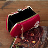 2025 New Women Handmade Flowers Clutch Handbags Wedding Evening Wallets Party Dinner Purse For Ladies 4 Colors