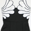 Beyprern Beautiful Shell Details Jumpsuit Women Sleveeless Details Palazzo Jumpsuit Wide Leg Pants Set Overalls Sexy Clubwear